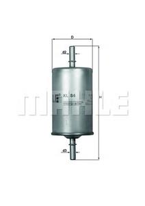 Топливный фильтр MAHLE ORIGINAL KL84