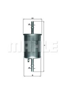 Топливный фильтр MAHLE ORIGINAL KL573