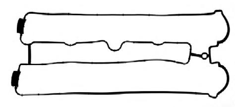 Прокладка, крышка головки цилиндра ELWIS ROYAL