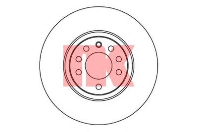Тормозной диск NK 203654