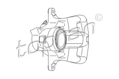 Тормозной суппорт TOPRAN 110286