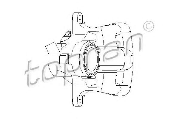 Тормозной суппорт TOPRAN