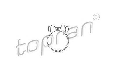 Соединительные элементы, система выпуска TOPRAN 103024