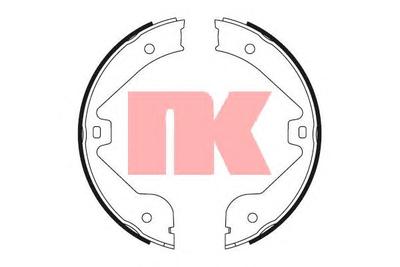 Комплект тормозных колодок, стояночная тормозная система NK 2747723
