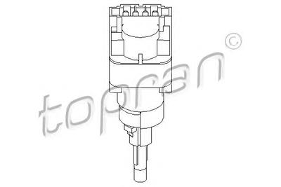 Выключатель фонаря сигнала торможения TOPRAN 110827