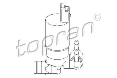 Водяной насос, система очистки окон TOPRAN 720299