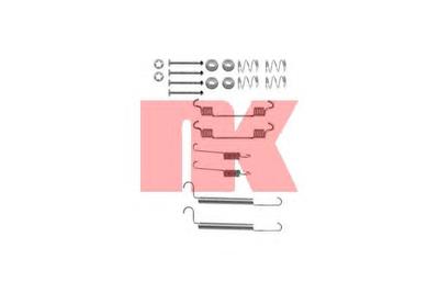 Комплектующие, тормозная колодка NK 7936766