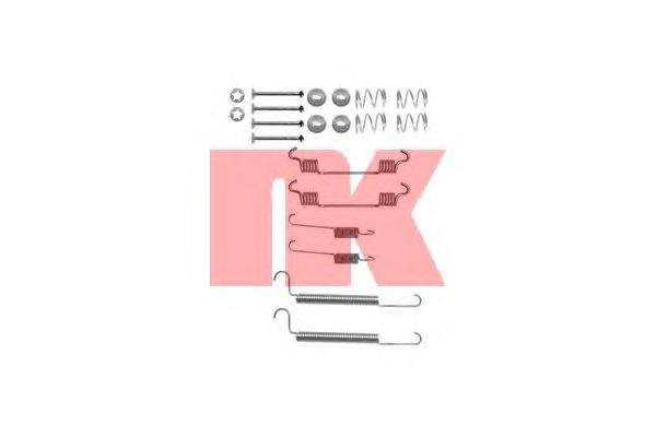 Комплектующие, тормозная колодка NK