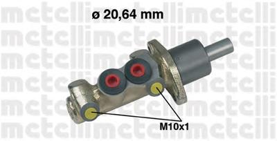 Главный тормозной цилиндр METELLI 05-0125