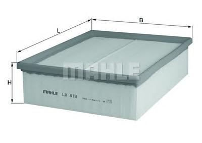 Воздушный фильтр MAHLE ORIGINAL LX819