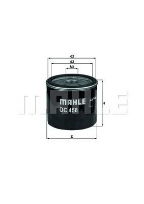 Масляный фильтр MAHLE ORIGINAL