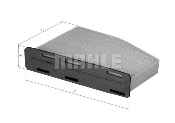 Фильтр, воздух во внутренном пространстве MAHLE ORIGINAL