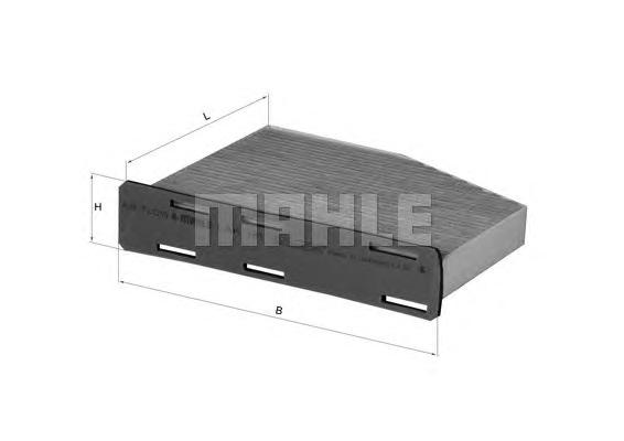 Фильтр, воздух во внутренном пространстве MAHLE ORIGINAL