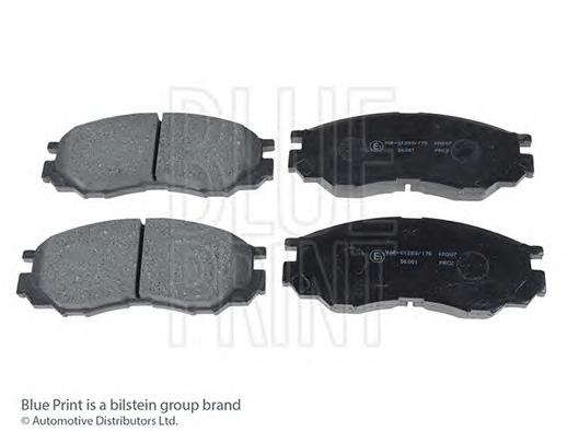Комплект тормозных колодок, дисковый тормоз BLUE PRINT