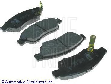 Комплект тормозных колодок, дисковый тормоз BLUE PRINT