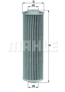 Масляный фильтр MAHLE ORIGINAL OX183/5D1