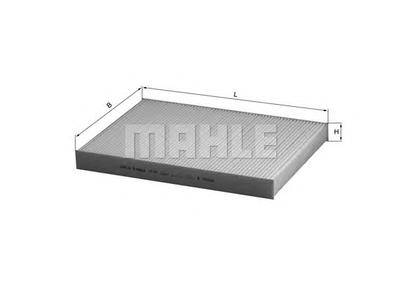 Фильтр, воздух во внутренном пространстве MAHLE ORIGINAL LA93