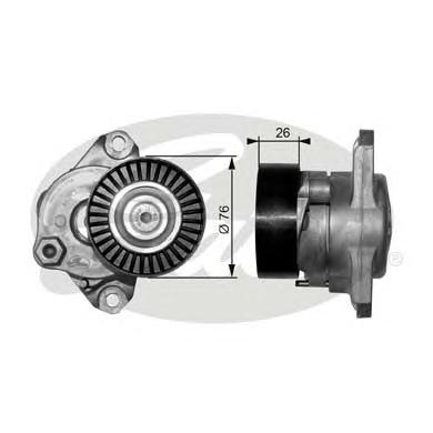 Натяжной ролик, поликлиновой  ремень GATES