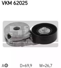 Натяжной ролик, поликлиновой  ремень SKF VKM 62025