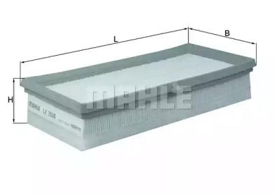 Воздушный фильтр KNECHT LX 2636