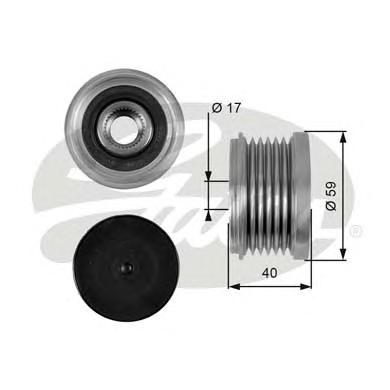 Механизм свободного хода генератора GATES