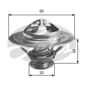 Термостат, охлаждающая жидкость GATES TH34590G1