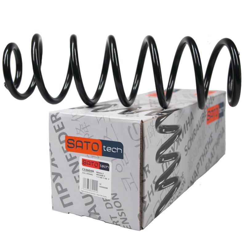 Sato пружина renault megane iii 1.4-1.9d 11.08- f SATO TECH