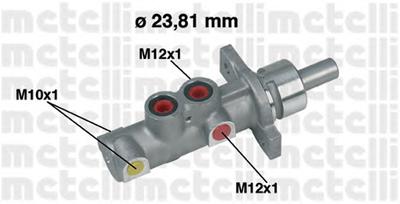 Главный тормозной цилиндр METELLI 05-0362