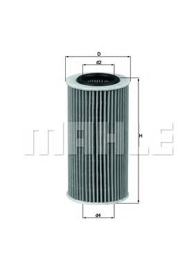 Масляный фильтр MAHLE ORIGINAL