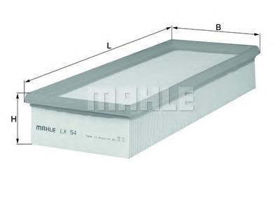 Воздушный фильтр MAHLE ORIGINAL LX54