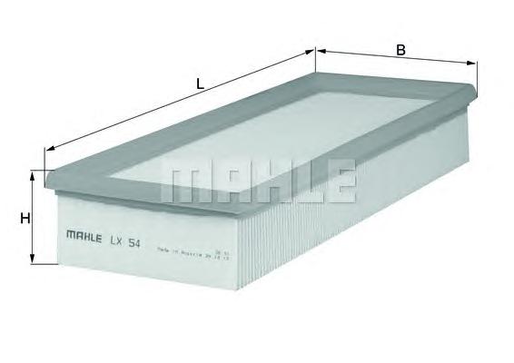 Воздушный фильтр MAHLE ORIGINAL