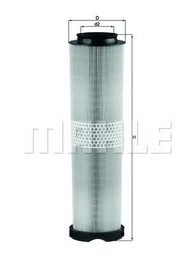 Воздушный фильтр MAHLE ORIGINAL