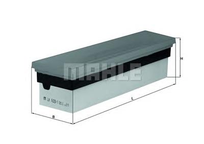 Воздушный фильтр MAHLE ORIGINAL LX1823/1