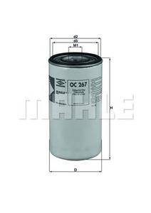 Масляный фильтр MAHLE ORIGINAL OC267