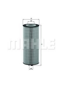 Масляный фильтр MAHLE ORIGINAL OX174D