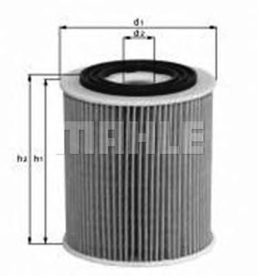 Масляный фильтр MAHLE ORIGINAL