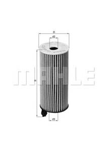 Масляный фильтр MAHLE ORIGINAL OX404D