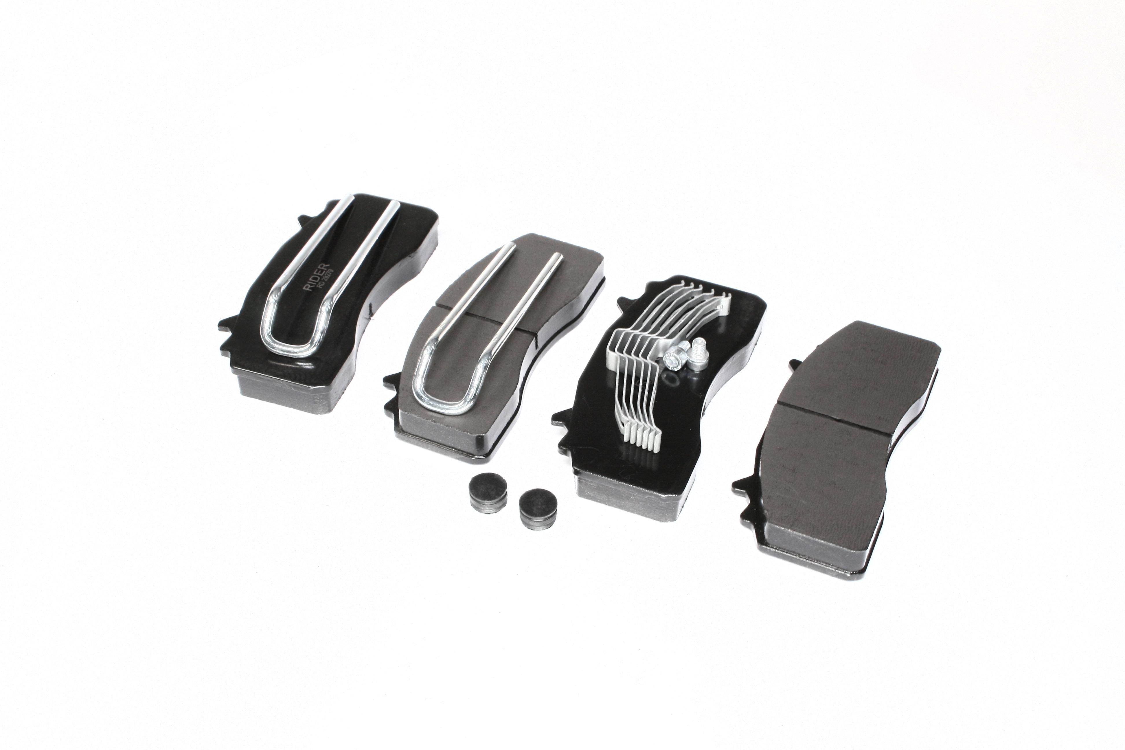 Колодка гальм. диск. high power (компл. на вісь) man tga, tgs, tgx (rider) RIDER