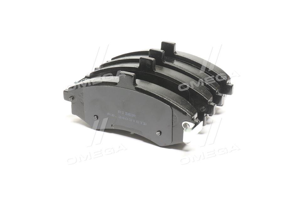 Колодка гальм. диск. standard hyundai matrix 01-10 передн. (rider) RIDER