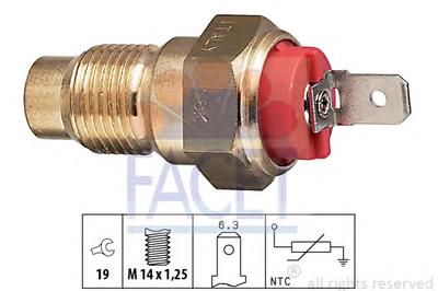 Датчик, температура масла FACET 7.3203