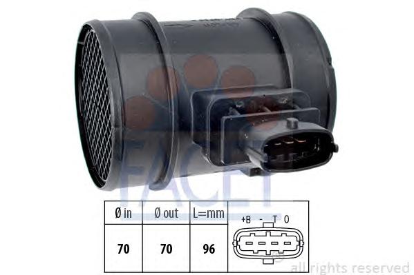 Расходомер воздуха FACET