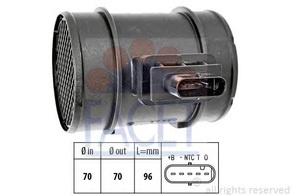 Расходомер воздуха FACET