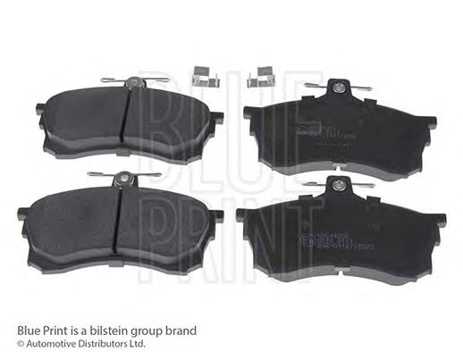 Комплект тормозных колодок, дисковый тормоз BLUE PRINT