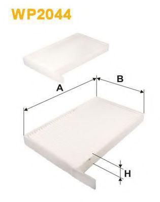 Фильтр салона WIX FILTERS