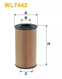 Масляный фильтр WIX FILTERS WL7442