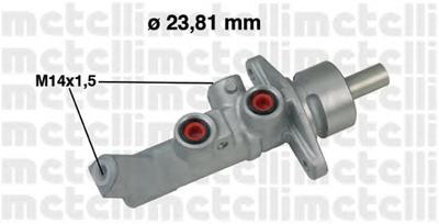 Главный тормозной цилиндр METELLI 05-0648