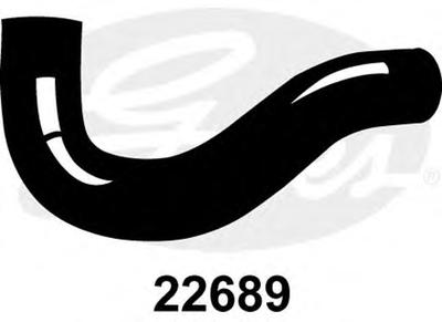 Шланг радиатора GATES 22689