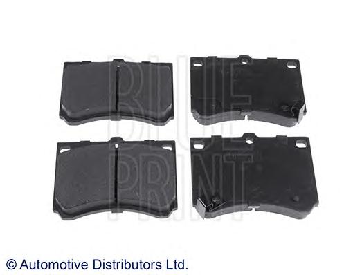 Комплект тормозных колодок, дисковый тормоз BLUE PRINT