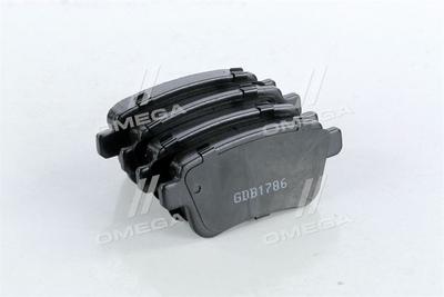 Колодка гальм. диск. standard renault kangoo 08- задн. (rider) RIDER RD.24692STD