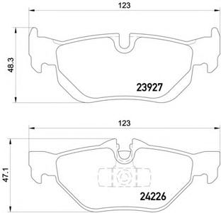 Комплект тормозных колодок, дисковый тормоз HELLA PAGID 8DB355011301